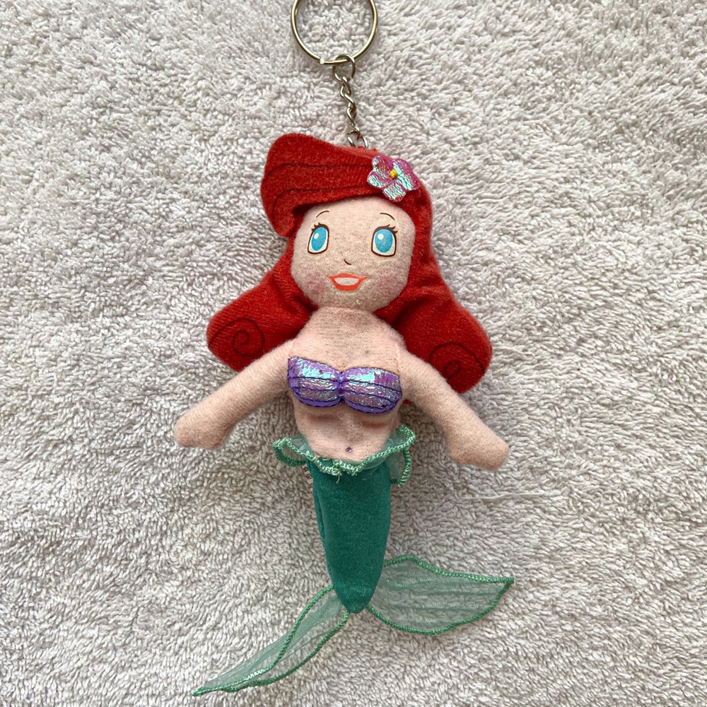 Ariel from the Little Mermaid keychain